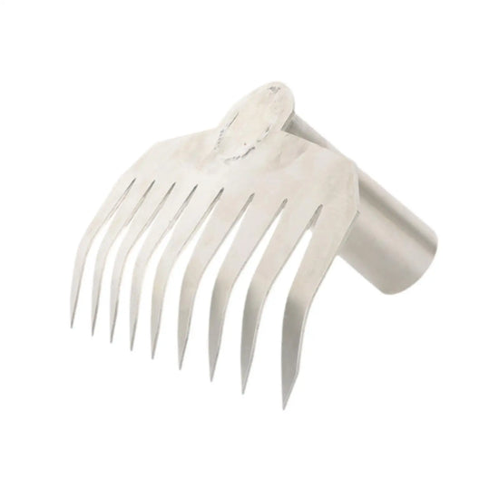 Stainless Steel Weeds Puller Heavy Duty Lawn Rake Manual Root Remover Gardening Tool for Garden Yard Farm