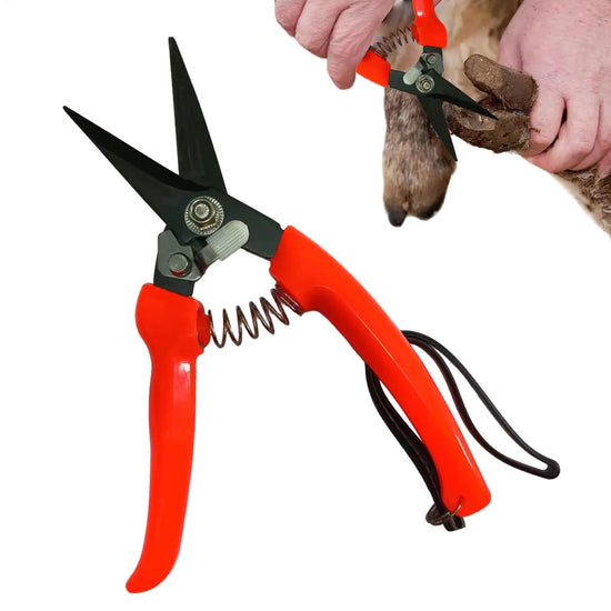 Sheep Hoof Trimmers Shrub Plant Floral Pruning Cut Shears Garden Scissor Shears Goat Hoof Trimmers Alpaca Lamb Pig Nail Clippers